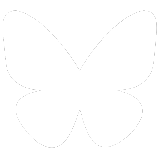 Blue Sky Logo in White