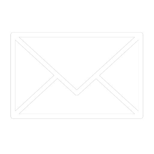 Envelope  Logo in White