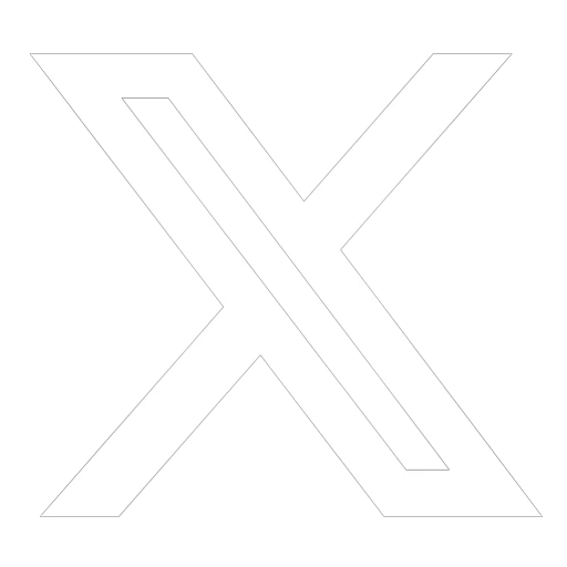 Twitter Logo in White